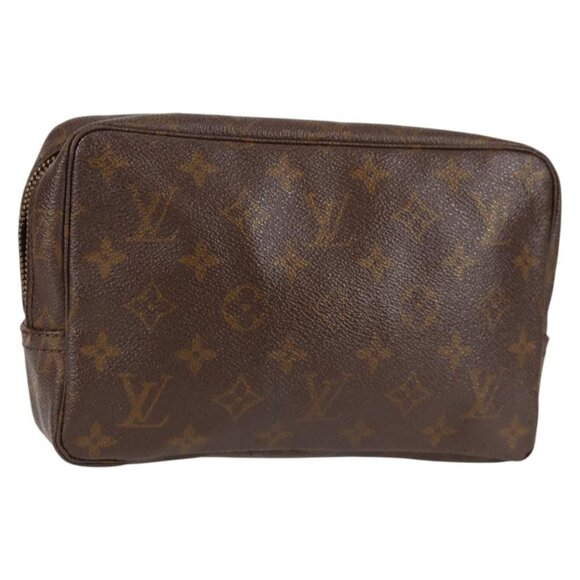 LOUIS VUITTON Monogram Trousse Toilette 23 Bag Vintage M47524 LV Auth - Picture 10 of 15
